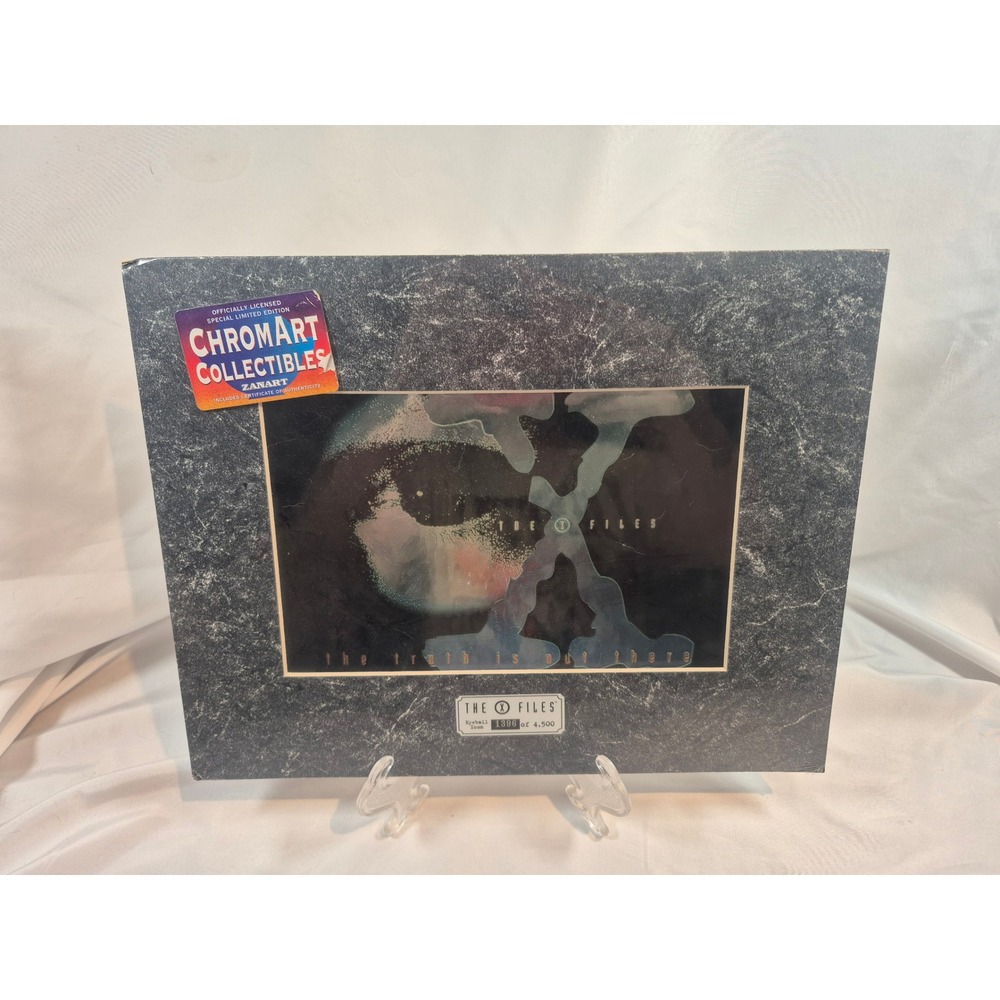 X-Files ChromArt Collectible Zanart Eyeball Icon Limited Edition #1396 of 4500